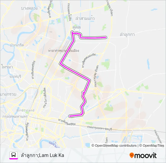 ต.117 Bus Line Map