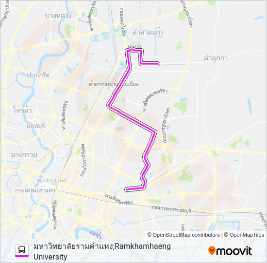ต.117 Bus Line Map