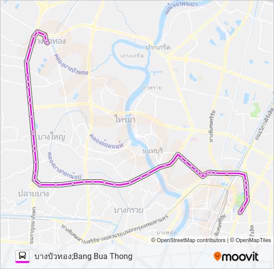 ต.119 bus Line Map