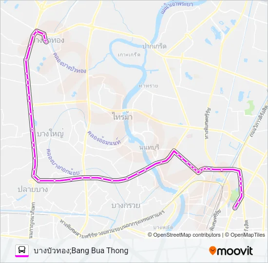 ต.119 Bus Line Map