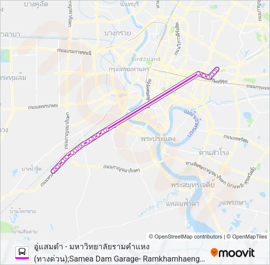 ต.123 Bus Line Map