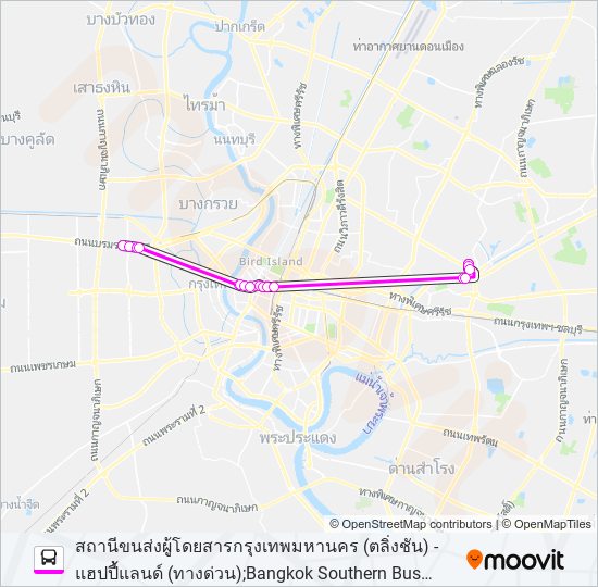 ต.125 bus Line Map