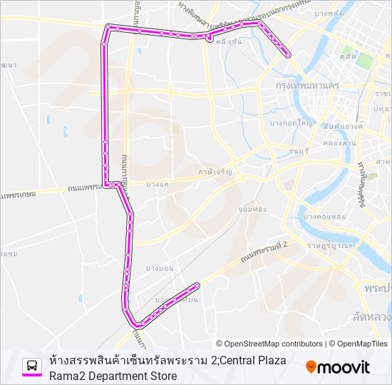 ต.131 รถบัส แผนที่สายรถ