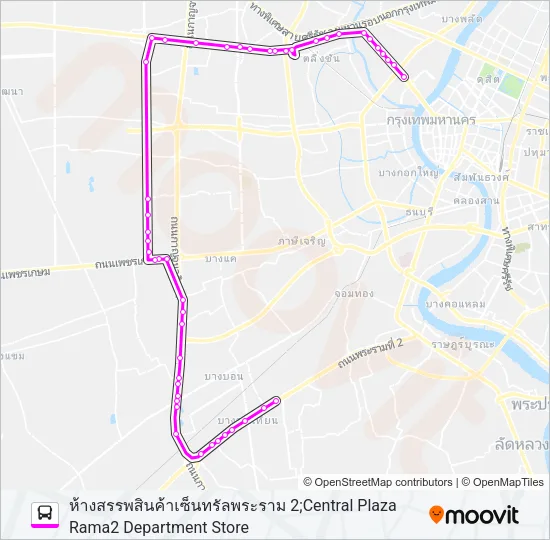 ต.131 Bus Line Map