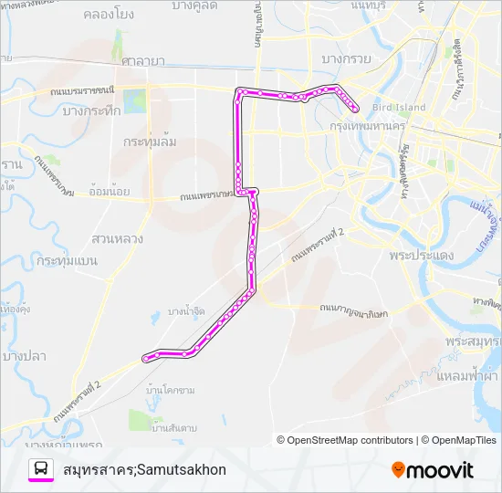ต.131 Bus Line Map