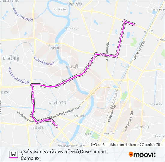 ต.134 Bus Line Map