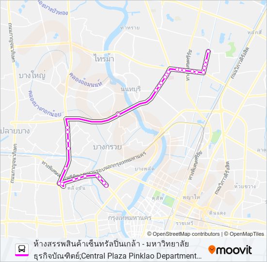 ต.134 bus Line Map