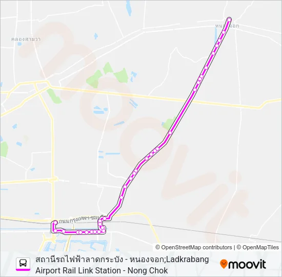 ต.135 Bus Line Map