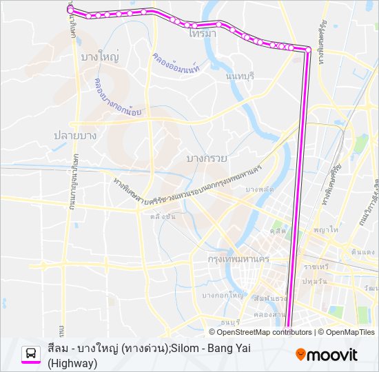 ต.136 bus Line Map