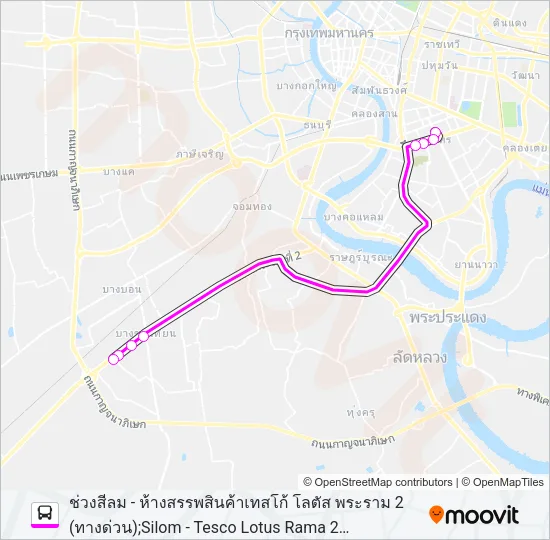 ต.137 Bus Line Map