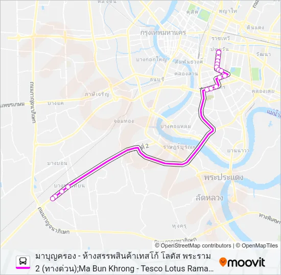 ต.137 Bus Line Map
