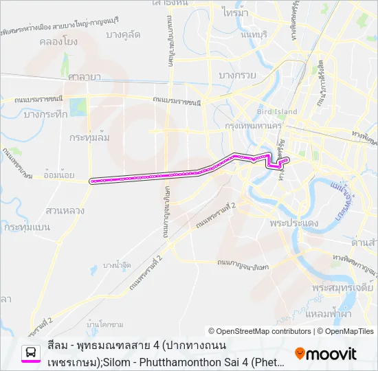 ต.140 Bus Line Map