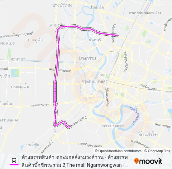 ต.141 Bus Line Map