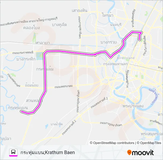 ต.143 Bus Line Map
