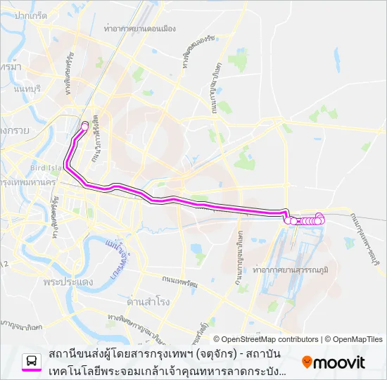 ต.144 Bus Line Map