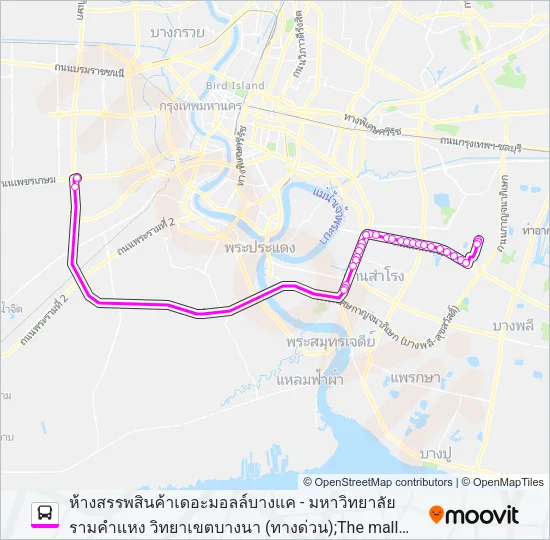 ต.145 Bus Line Map
