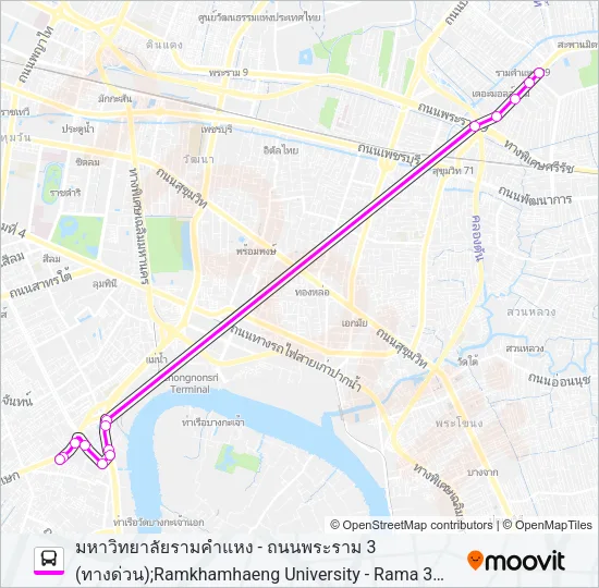 ต.146 Bus Line Map