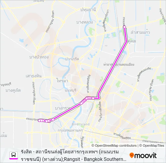 ต.152 Bus Line Map