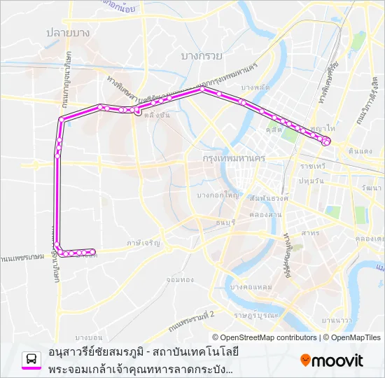ต.156 Bus Line Map