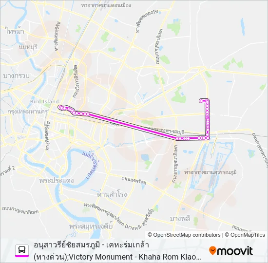ต.156 Bus Line Map