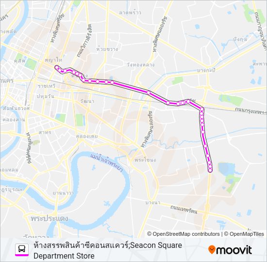 ต.156 Bus Line Map