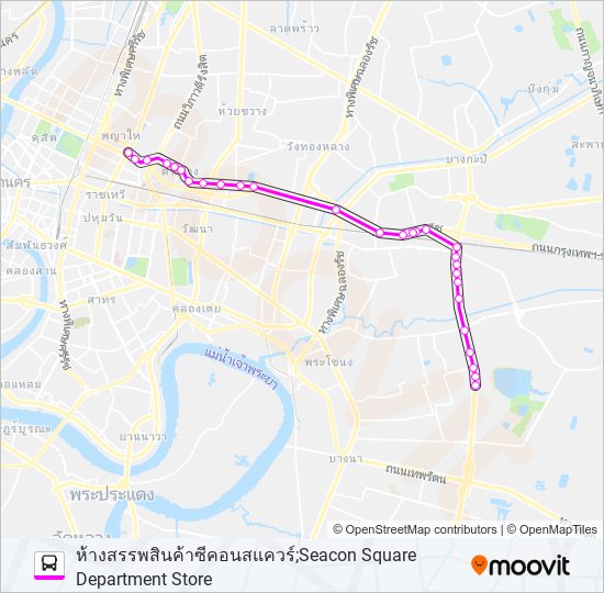 ต.156 bus Line Map