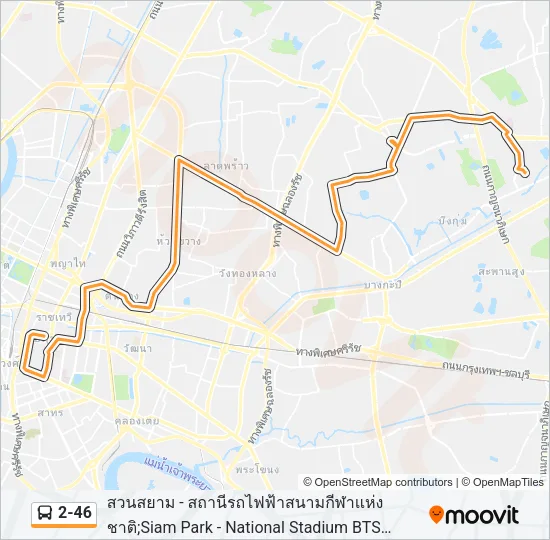 2-46 Bus Line Map
