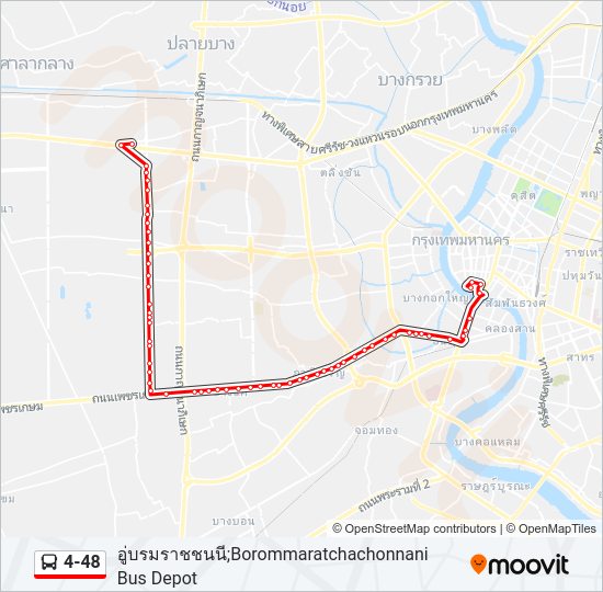 4-48 รถบัส แผนที่สายรถ
