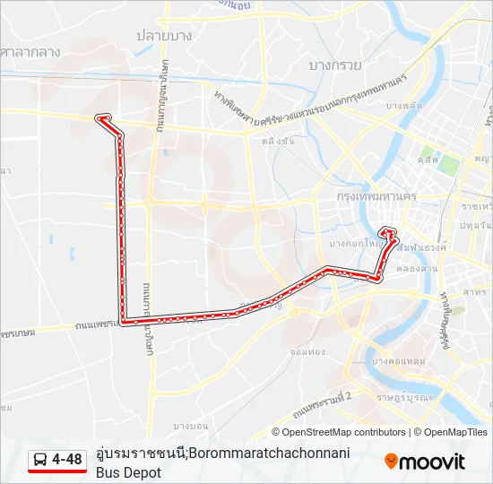 4-48 Bus Line Map