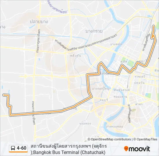 4-60 Bus Line Map