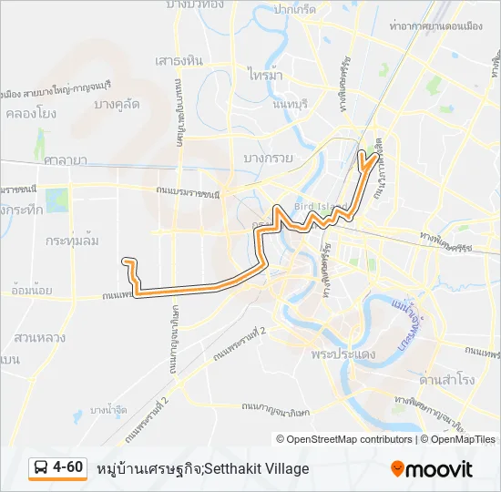 4-60 Bus Line Map