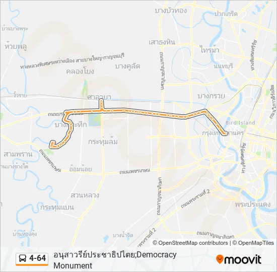 4-64 Bus Line Map