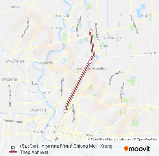 10 Train Line Map