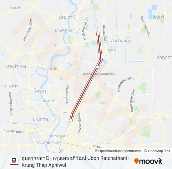 22 Train Line Map