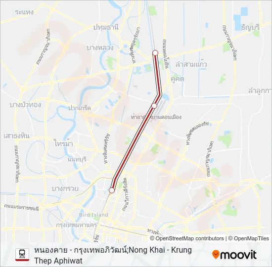 26 Train Line Map