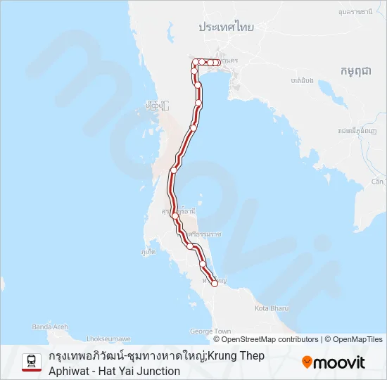31 รถไฟ แผนที่สายรถ