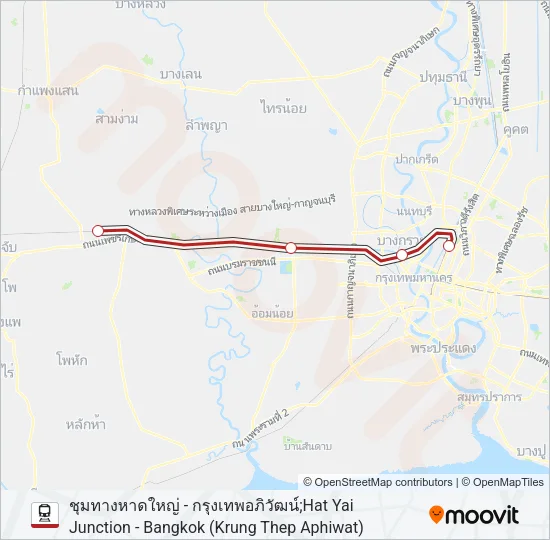 32 Train Line Map