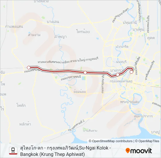 38 Train Line Map