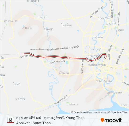 39 Train Line Map