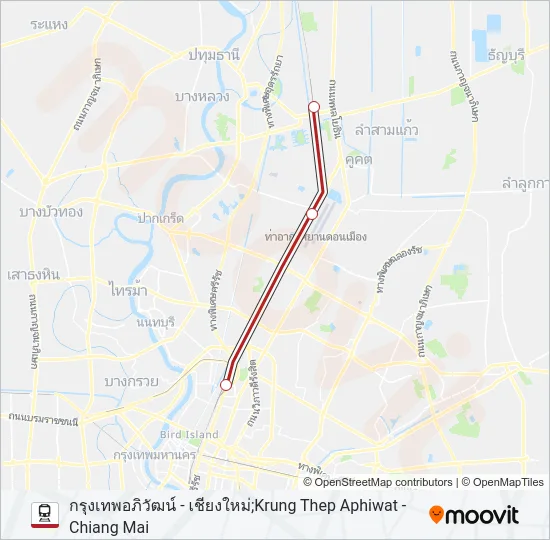 51 Train Line Map