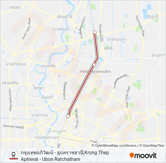 71 Train Line Map