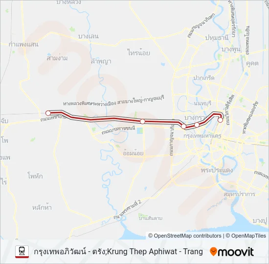 83 Train Line Map