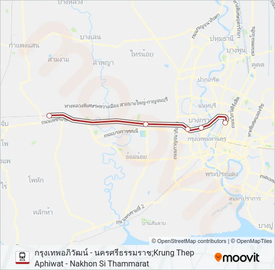 85 Train Line Map