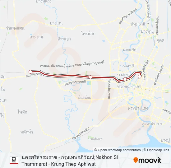 86 Train Line Map