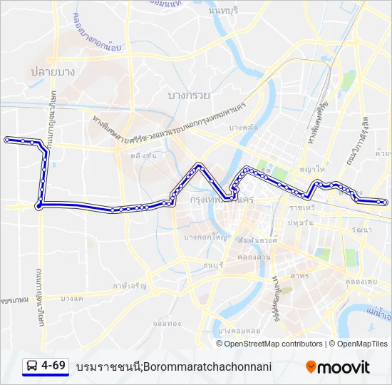 4-69 Bus Line Map