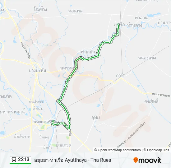 2213 Bus Line Map