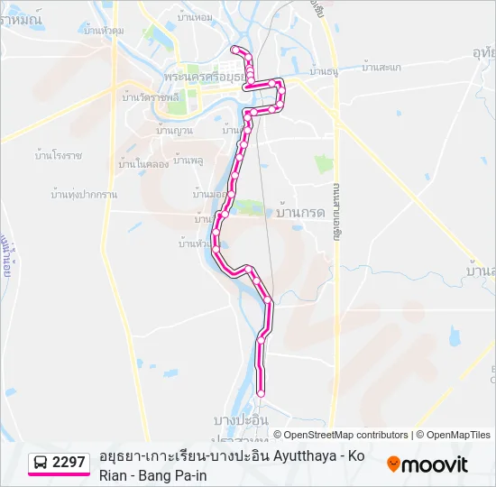 2297 Bus Line Map