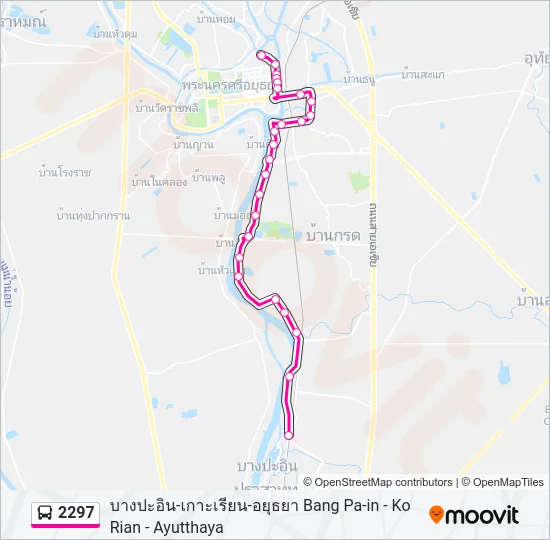 2297 Bus Line Map