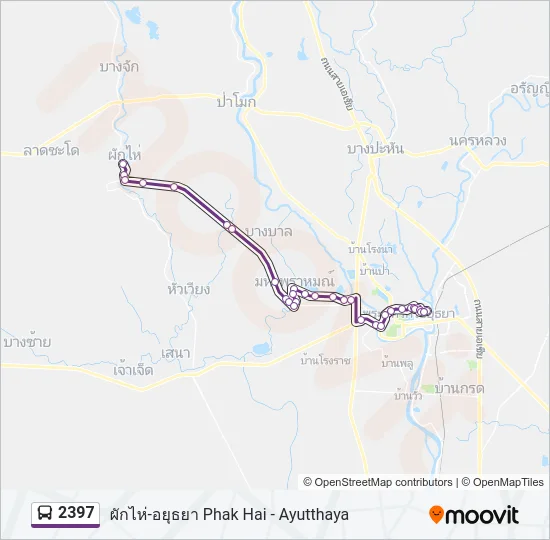 2397 Bus Line Map