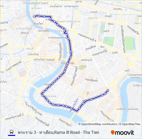 3-35 (1) bus Line Map